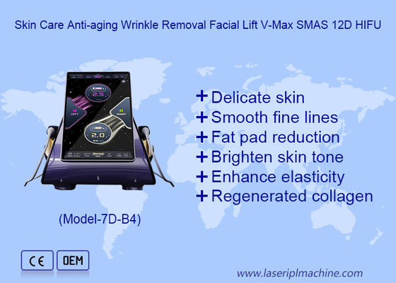 Καλή τιμή 10Κάρτριτζης Υπερήμικρο Πυλητισμένο Υπερήμικρο 11D 12DMAX Μηχανή Hifu σε απευθείας σύνδεση