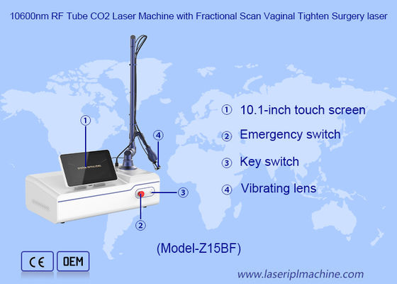 Καλή τιμή Μεταλλικός RF Fractional CO2 Laser για Ανάπλαση Δέρματος και Σύσφιξη του Κόλπου σε απευθείας σύνδεση