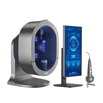 Καλή τιμή 2in1 3 κάμερες 3D AI μικροσκοπικό χειριστήριο τριχοφυΐας σκάνερ τριχοφυΐας αναλυτής δέρματος προσώπου σε απευθείας σύνδεση