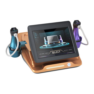 Καλή τιμή Δύο λαβές Αντι ρυτίδες Δερματικό Σφίξιμο 7D 12D MPTS Rf 360HIFU Μηχανή σε απευθείας σύνδεση