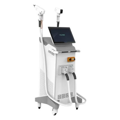 Καλή τιμή 2in1 Nd Yag Pico Laser Απομάκρυνση Τατουάζ Μόνιμη 755 1064 808nm Ice Diode Laser Αποτρίχωση Μηχανή σε απευθείας σύνδεση