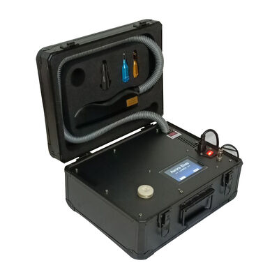 Αξιοσημείωτη υψηλής ποιότητας φορητή μηχανή αφαίρεσης τατουάζ λέιζερ AC220V 1064nm 532nm 5HZ