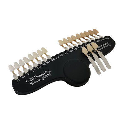 Καλή τιμή Κλινικών οδοντικός οδηγός σκιάς δοντιών πορσελάνης τρισδιάστατος για τα γενετικά κίτρινα δόντια σε απευθείας σύνδεση