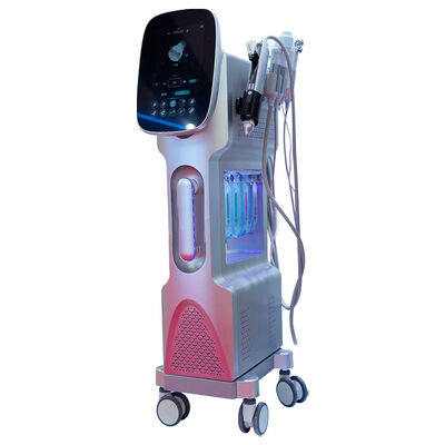 Πολυλειτουργικό Οξυγόνο Jet Υπερήχησης RF Vacuum Blackhead Remover Hydro Dermabrasion Machine
