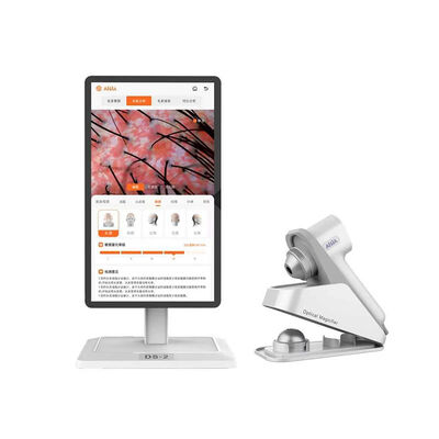 Καλή τιμή 2in1 3 Spectrum Imaging 8Mp μεγεθυνόμενη 50 φορές Κάμερα Ai Συσκευή αναλυτή δέρματος και τριχωτού της κεφαλής σε απευθείας σύνδεση