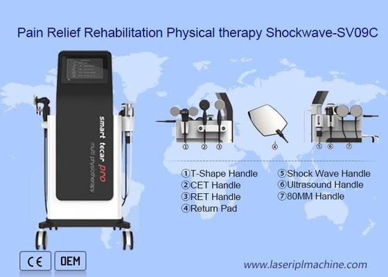 Καλή τιμή Diathermy Eswt RF Tecar Shockwave μηχανή φυσιοθεραπείας για τον αθλητικό τραυματισμό σε απευθείας σύνδεση